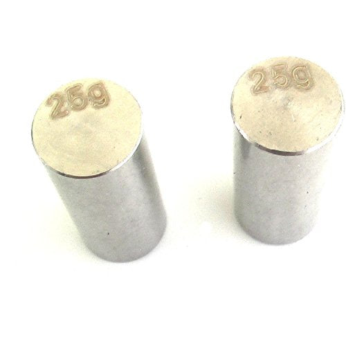 Hot Racing BLW227NW 25g Stainless Steel Wheels Weights For Blw227dwn Wheels (12)
