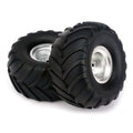 Traxxas 3663 Rear Tires & Wheels Assembled (2): 1/10 Monster Jam