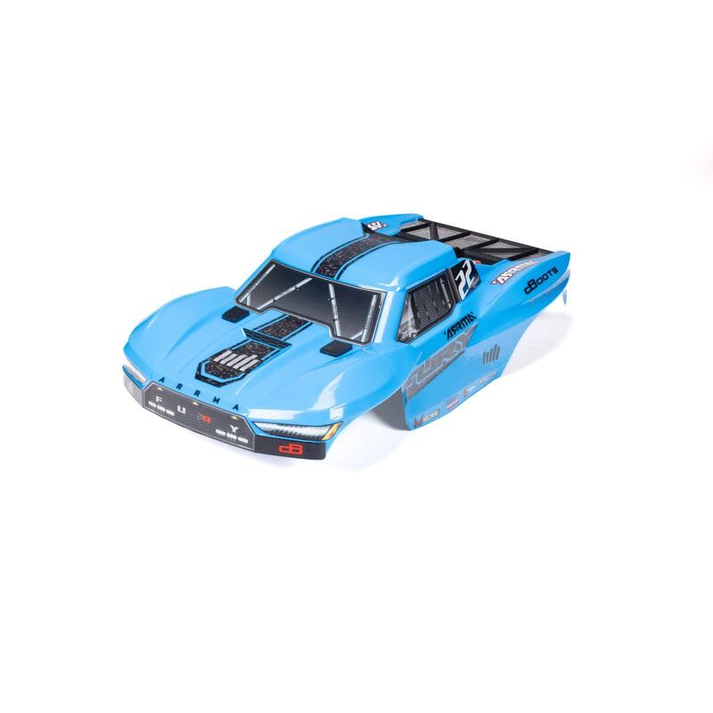 Arrma ARA-1583 FURY Painted Decaled Trimmed Body Set (Blue)