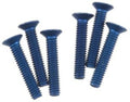 Team Associated 6281 Aluminum Flat Head Screws 8-32x7/8" (6)