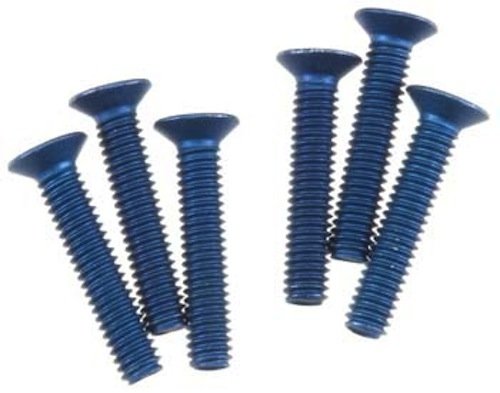 Team Associated 6281 Aluminum Flat Head Screws 8-32x7/8" (6)
