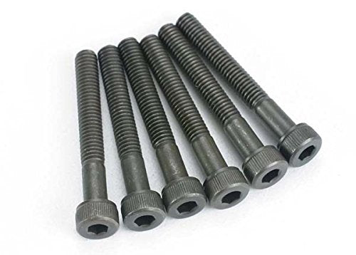 Traxxas 6143 Cap-Head Machine Shoulder Screws(6) 4x30mm: 1/6 Monster Buggy