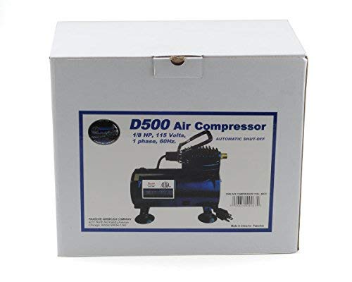 Paasche D500 1/5 H.P. Oilless Comp. w/ Auto Shutoff