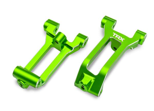 Traxxas 10932-GRN Sand Car Green Aluminum Caster Blocks (L&R)
