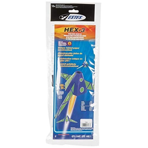 Estes 7263 Hex-3 Rocket Kit Skill Level 3