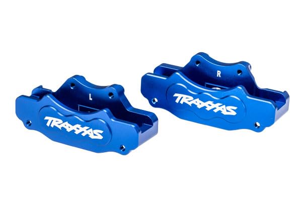 Traxxas 10951-BLUE Blue Aluminum Sand Car Brake Calipers (L&R)