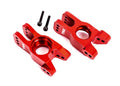 Traxxas 9552R Stub Axle Carriers, Red-Anodized (Left and Right)