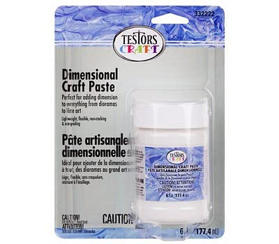 Testors 332222  Craft Dimensional Craft Paste  6 oz