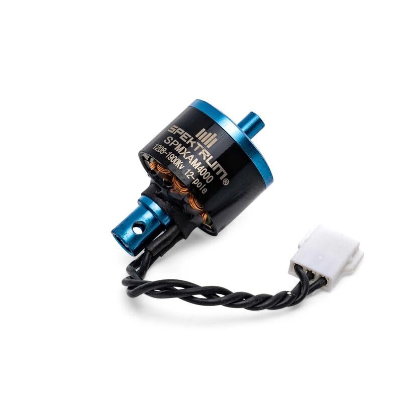 Spektrum XAM4000 Brushless Motor; 1208-1900Kv, 12-Pole