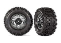 Traxxas 9072 Tires & Wheels, Assembled and Glued
