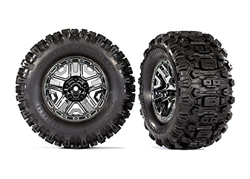 Traxxas 9072 Tires & Wheels, Assembled and Glued