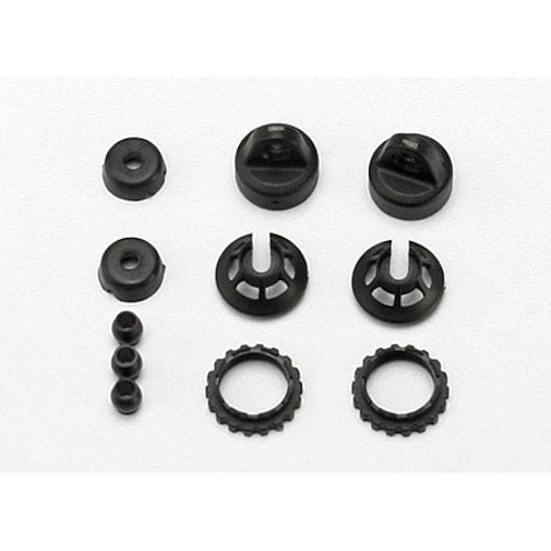 Traxxas 7065 GTR Shock Cap & Spring Retainer: 1/16 Slash