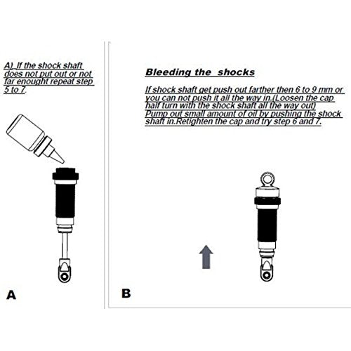 Hot Racing TD110X06 Aluminum 110mm Hd Big Bore Shocks (2)