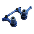 Traxxas 3743A Aluminum Steering Bellcranks/Bell-Cranks Blue: Slash 2wd, Bandit
