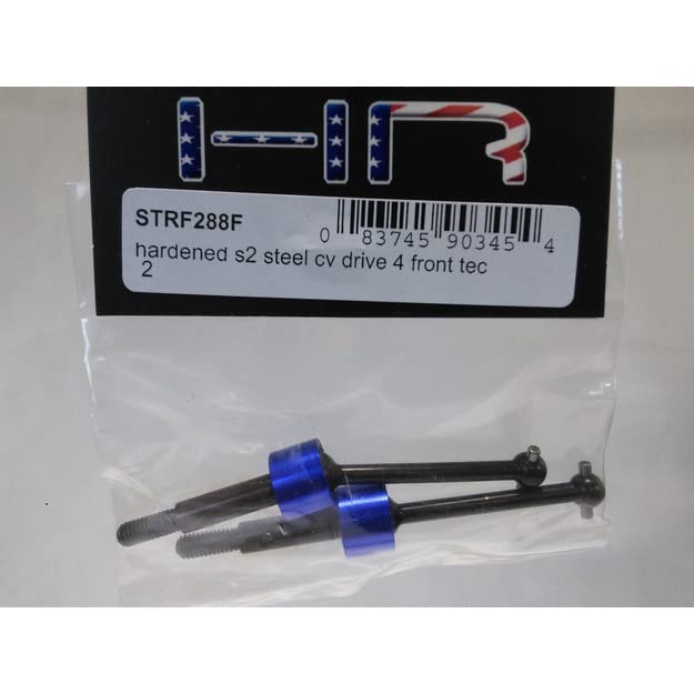 Hot Racing STRF288F Hardened S2 Steel SV Drive, Front: Traxxas 4TEC2