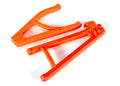 Traxxas 8633T Orange Suspension Arms Rear Right Heavy Duty, Adjustable Wheelbase