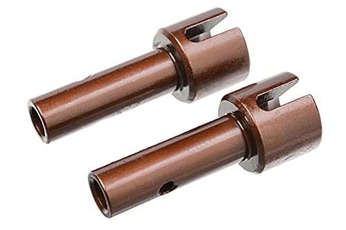 Corally 00180-370-X PRO Drive Axle - Short - Rear - Swiss Spring Steel - 2 pcs
