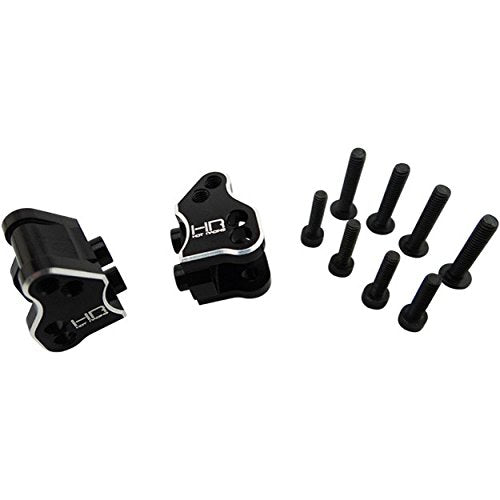 Hot Racing SCXT12A01 Aluminum Lower Link/Shock Mount Black SCX2