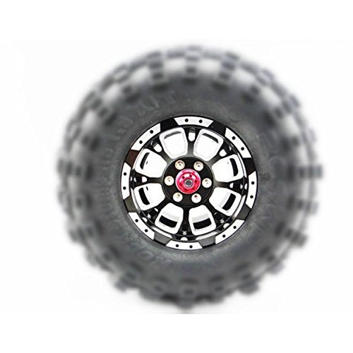 Hot Racing BLW19SLC01 Aluminum Billet 1.9 Beadlock Wheels w/12mm Hex C-style (4)