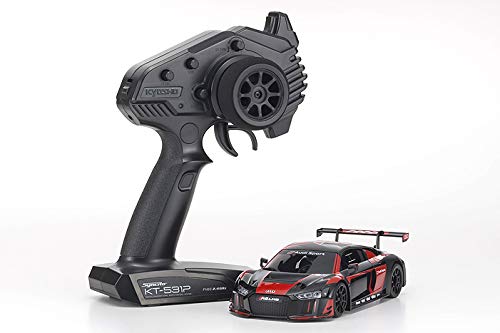 Kyosho 32323BKR-B MINI-Z Audi R8 LMS 2016 Black/Red MR-03 RWD RTR