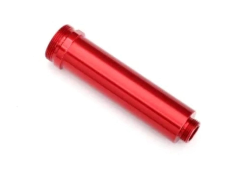 Traxxas 8453R GTR Front Shock Body, 64mm, Aluminum, Red-Anodized (No Threads)