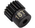 Hot Racing CSG1818 18t 48p Hardened Steel Pinion Gear 1/8 Bore