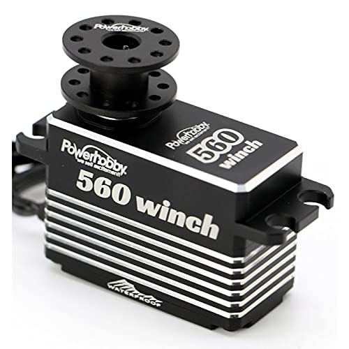 Power Hobby PH560WINCH 560 HV Waterproof Low Profile Smart Winch Brushless 33KG Servo