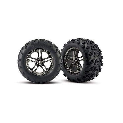 Traxxas 5186A Blue Wheelie Wheely Willy Bar CNC Wheels: 1/10 Slash 2wd & Revo