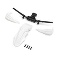 Losi LOS-2304 Fender, Handguards & Handle Bars, White: PM-SM/MX