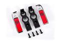 Traxxas 9119 Tail Light Housing, Chrome (2)