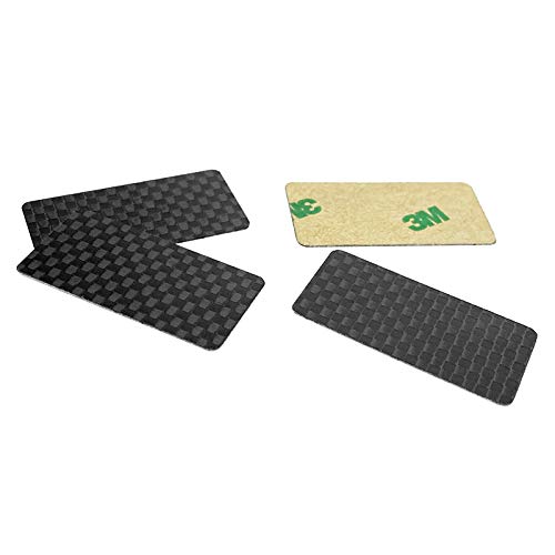 1UP Racing 10405 Ultralite Carbon Fiber 1/10 Electric TC Winglets, Adhesive Backed, 4 Pcs