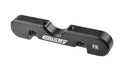 Corally 00180-872 Suspension Arm Mount HD, FR-RE, 8mm, Aluminum, Black