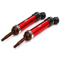 Integy T8564R Steel R Universal Drive Shaft, Red :SLH,Stamp 4x4