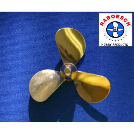 Dumas 3112 Brass 3-Blade Prop,2" Right