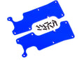 Traxxas 9634X Suspension Arm Covers, Blue, Rear (Left and Right)/ 2.5x8 CCS (12)