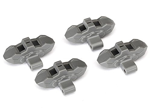 Traxxas 8567 Brake Calipers, Front or Rear (Grey) (4)