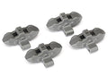 Traxxas 8567 Brake Calipers, Front or Rear (Grey) (4)