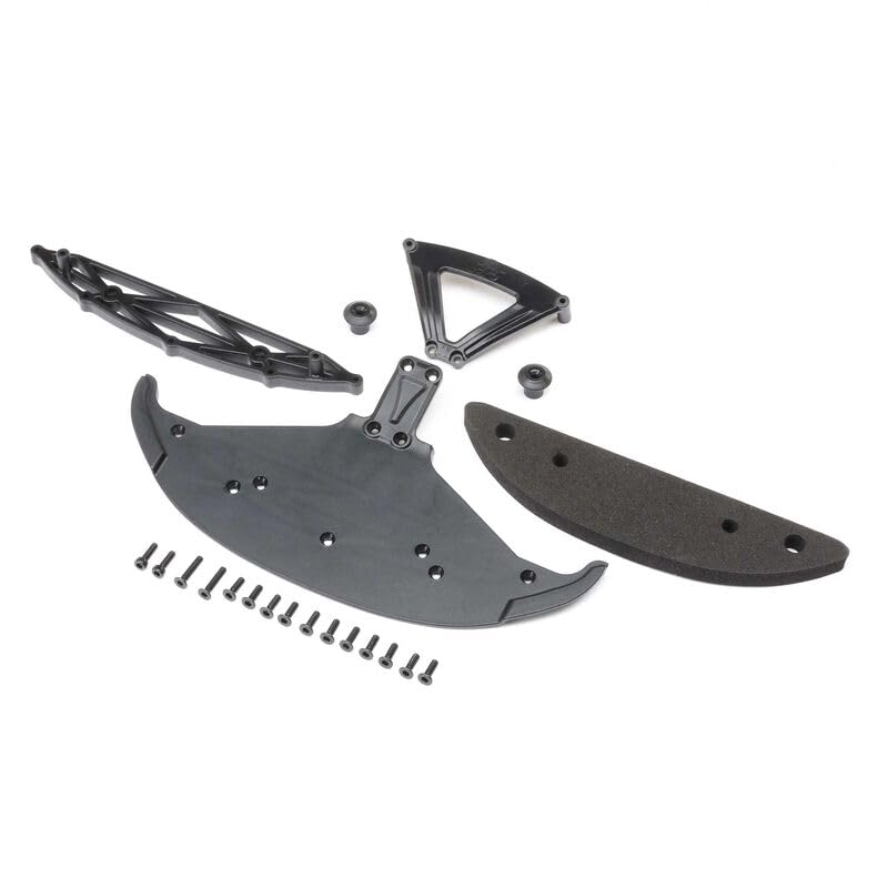 Losi LOS-1926 Front Bumper & Splitter: NASCAR GROM