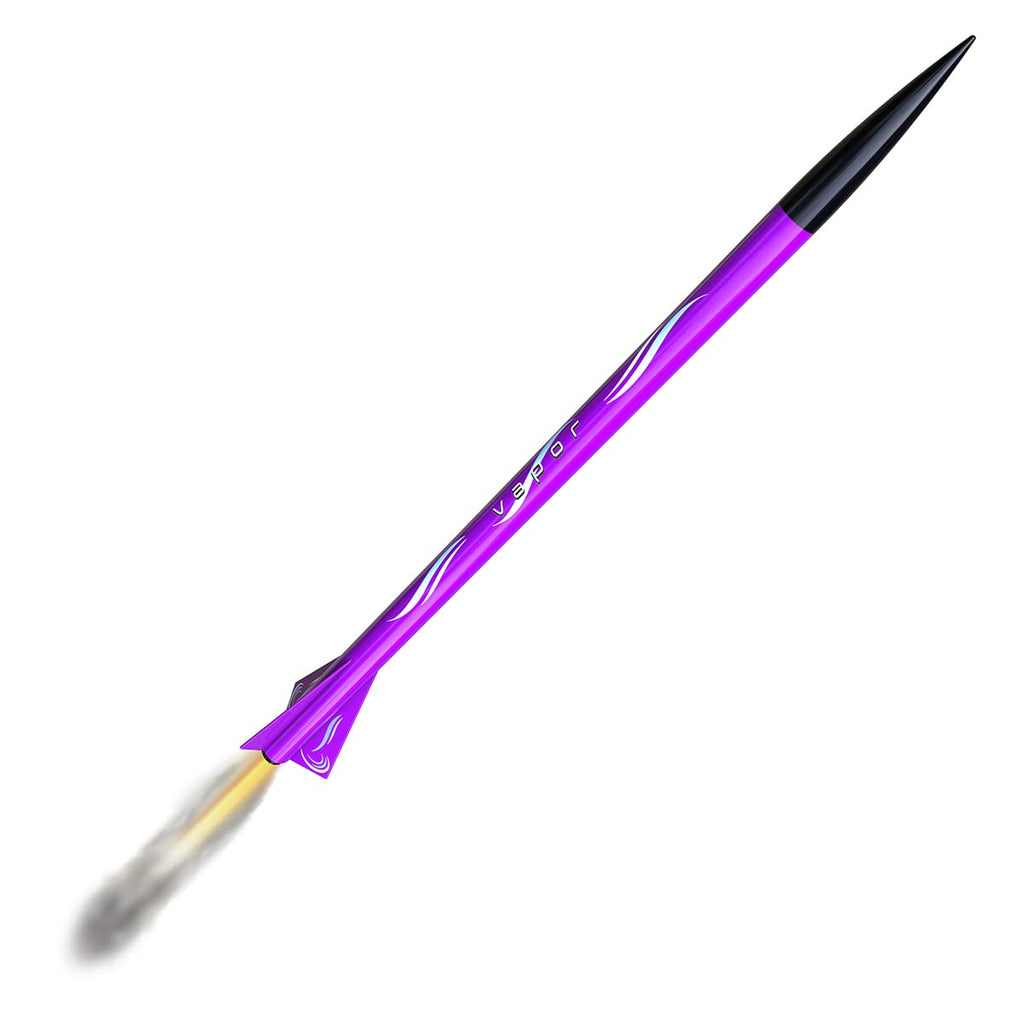 Estes 7294 Vapor Flying Model Rocket Kit Skill Level 3 Advanced Heavy D E Motor