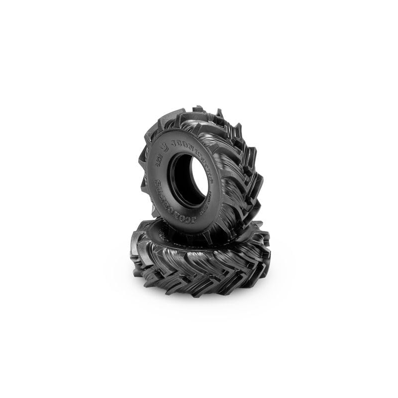 J Concepts 405902 Fling Kings - Green Compound, 63mm OD, Fits 1.0" SCX24 Wheel