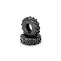 J Concepts 405902 Fling Kings - Green Compound, 63mm OD, Fits 1.0" SCX24 Wheel