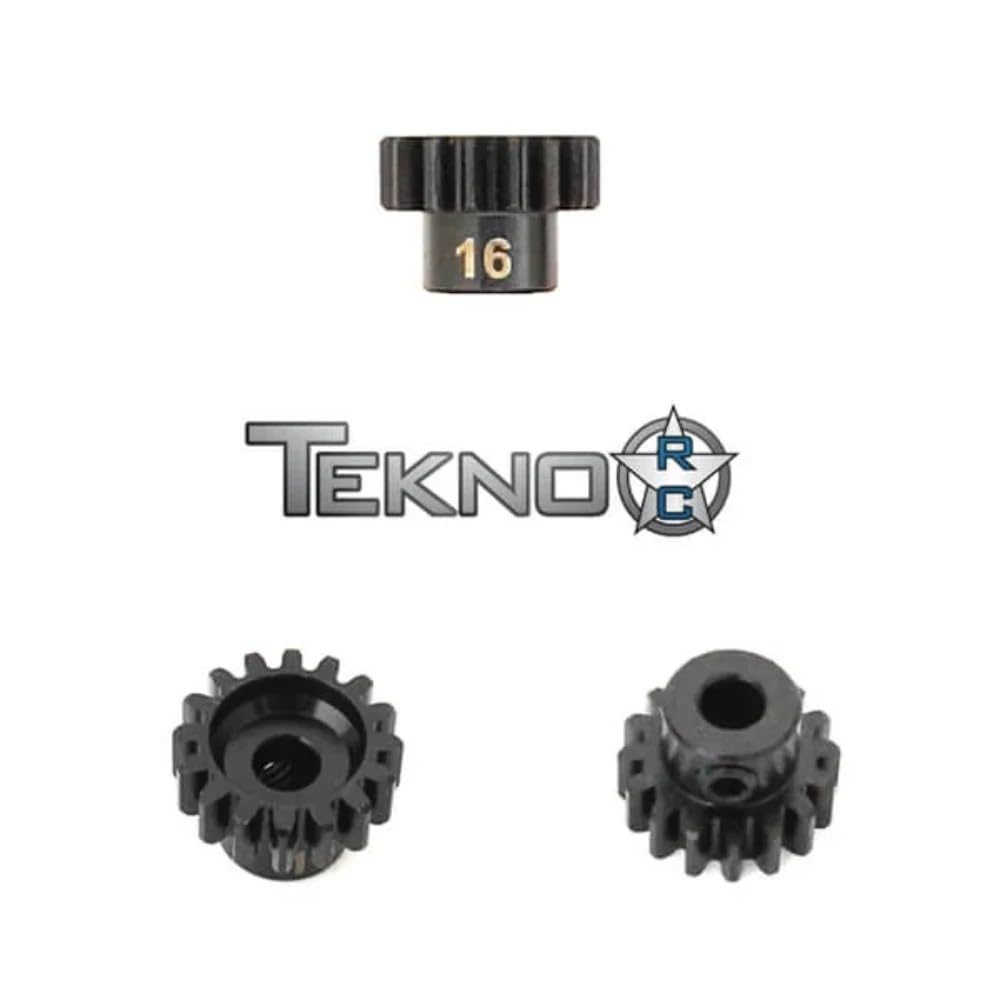 Tekno RC 4176 M5 Pinion Gear (16t, MOD1, 5mm Bore, M5 Set Screw)