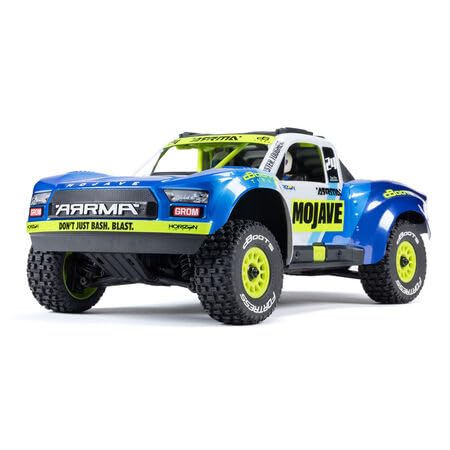 Arrma ARA2104T2 MOJAVE GROM 4x4 SMART Small Scale Desert Truck (Blue/White)