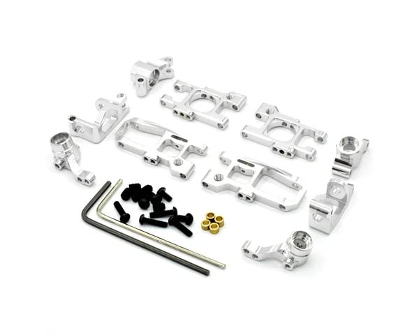 Hot Racing KMB9908 Aluminum Suspension Kit (Silver) - Mini-z Buggy