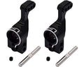 Hot Racing TE22N01 Black Pro Rear Axle Carriers Slash Rustler Stampede