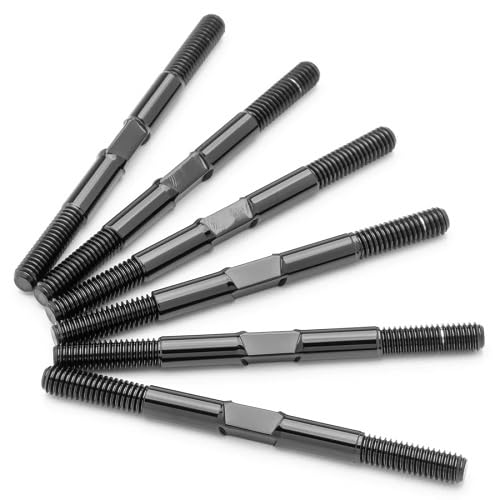 1UP Racing 740811 Pro Duty Titanium Turnbuckle Set, for AE B6.4/B6.4D