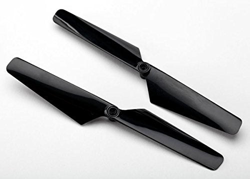 Traxxas 6626 Black Rotor Blade Set (2): Alias