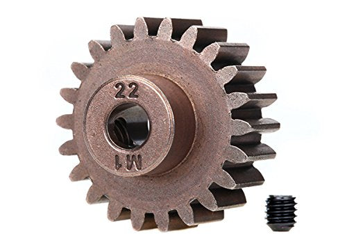 Traxxas 6495X Pinion Gear 22T 1.0 Metric Pitch 5mm Shaft: 1/7 X0-1 XO-1