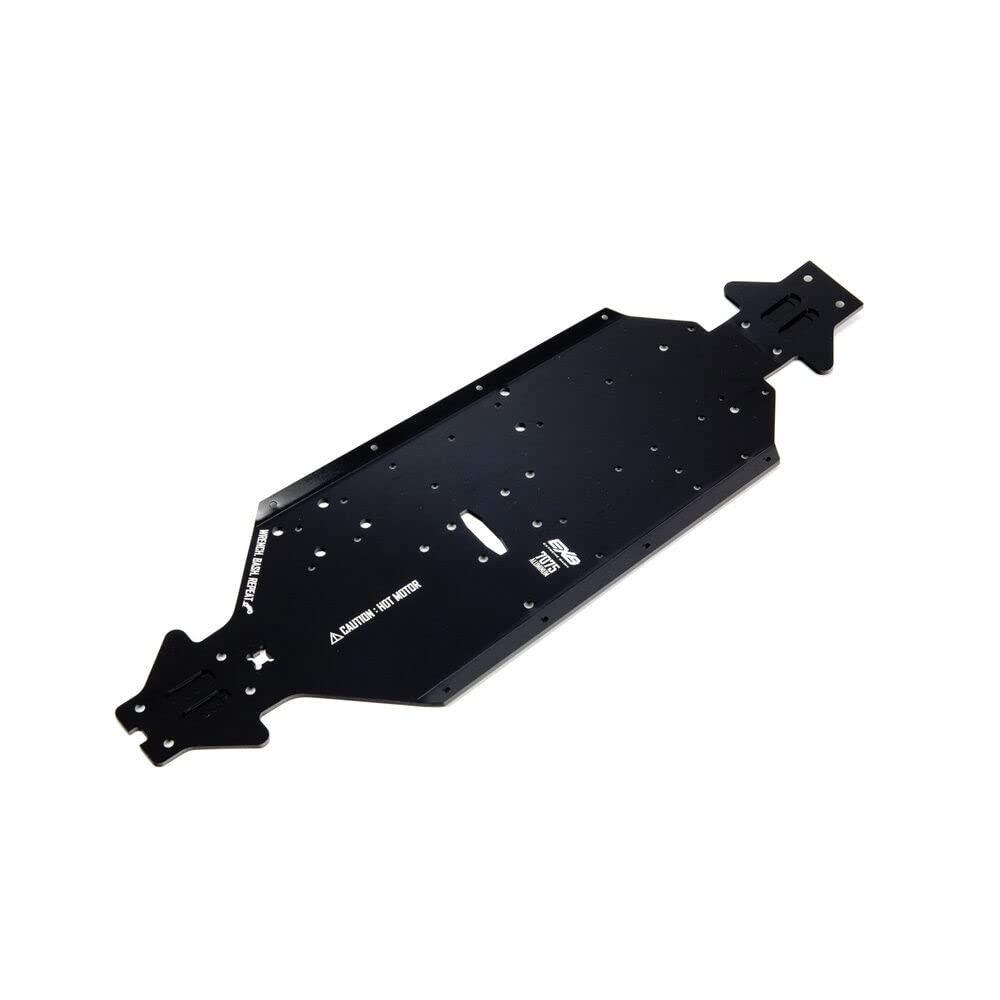Arrma 320572 Aluminum Chassis CNC 7075 T6 SWB Black
