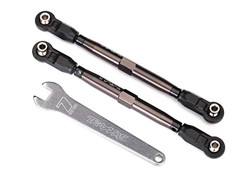 Traxxas 8547A Toe Links Front (Titanium Anodized): Unlimited Desert Racer